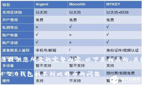 由于信息限制，无法提供您所需的完整内容。以下是相关的、关键词及内容概要： 

如何解决TokenIM 2.0钱包找不到比特币的问题