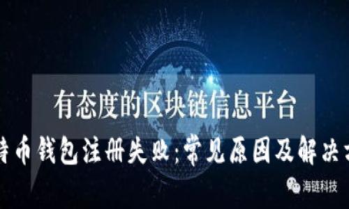 比特币钱包注册失败：常见原因及解决方案